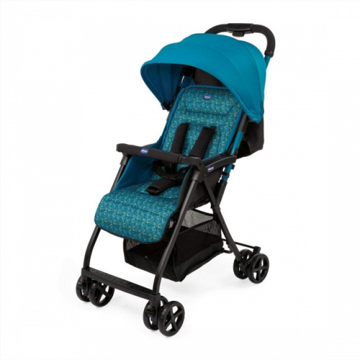 buggy Ohlala-2 Digital 101 cm polyester/aluminium blauw buggy Ohlala-2 Digital 101 cm polyester/aluminium blauw