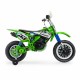 accuvoertuig motorfiets Cross Kawasaki 12 V 115 cm Groen accuvoertuig motorfiets Cross Kawasaki 12 V 115 cm Groen