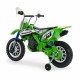 accuvoertuig motorfiets Cross Kawasaki 12 V 115 cm Groen accuvoertuig motorfiets Cross Kawasaki 12 V 115 cm Groen