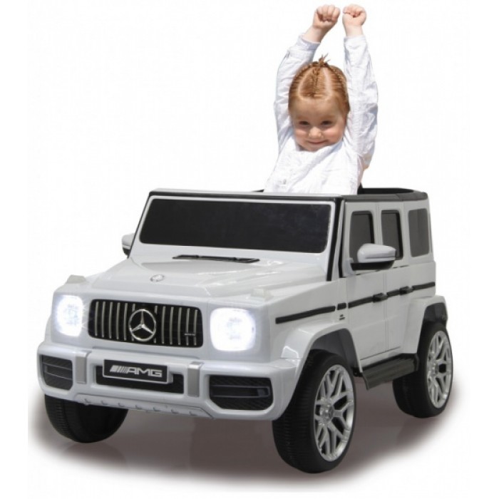 Jamara accuvoertuig Mercedes-AMG G63 12 V 106 cm zilver Jamara accuvoertuig Mercedes-AMG G63 12 V 106 cm zilver