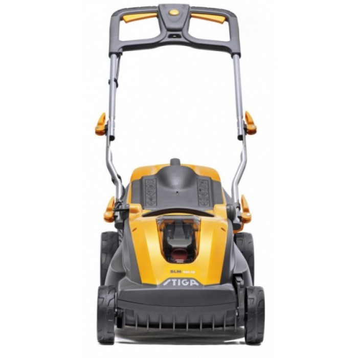 grasmaaier SLM 540 AE accu 48V 860W 128 cm geel/grijs grasmaaier SLM 540 AE accu 48V 860W 128 cm geel/grijs