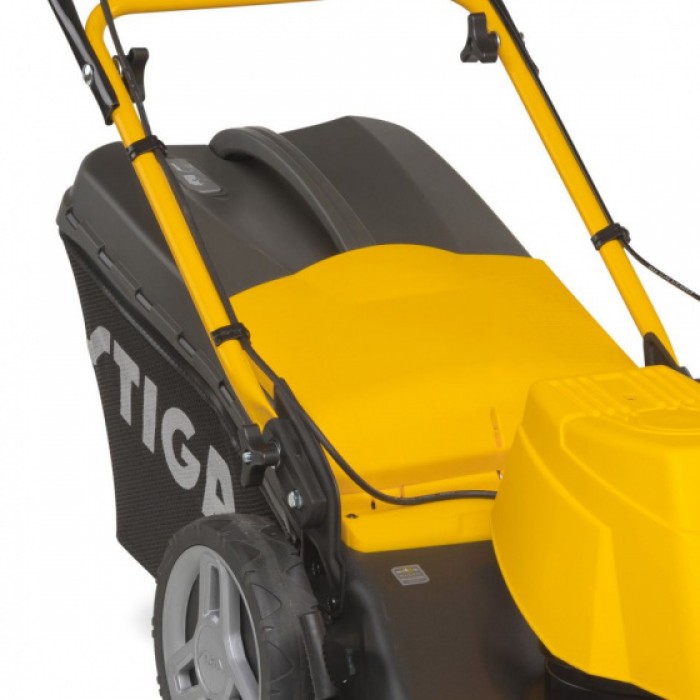 grasmaaier Combi 48 ES elektrisch 1800W staal geel/zwart grasmaaier Combi 48 ES elektrisch 1800W staal geel/zwart