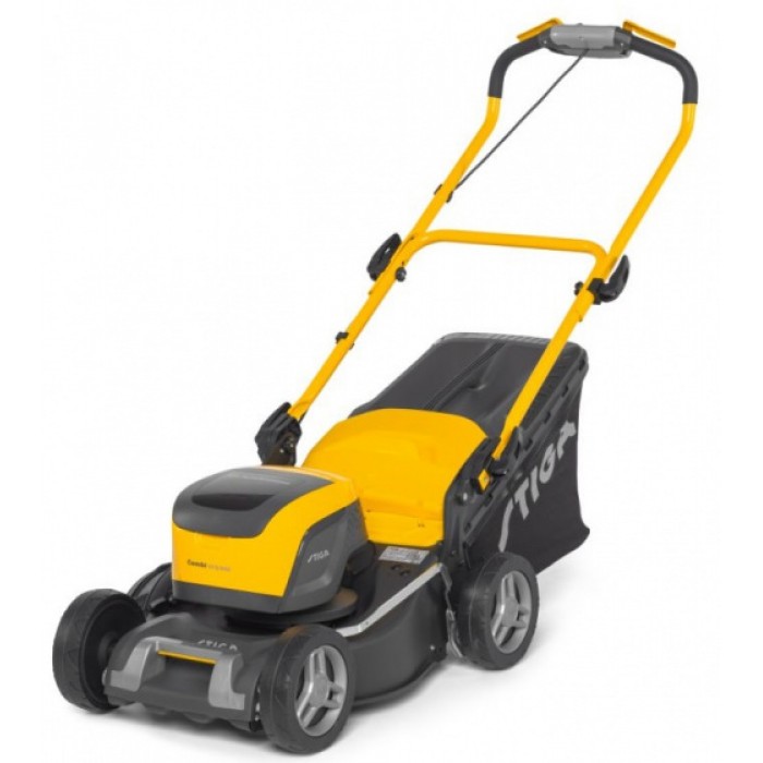 grasmaaier Combi 43 Q DAE accu 48V 137 cm staal geel/grijs grasmaaier Combi 43 Q DAE accu 48V 137 cm staal geel/grijs