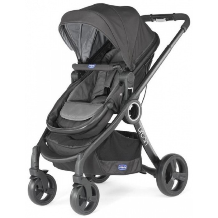 Chicco kinderwagen Urban Plus aluminium antraciet 9-delig Chicco kinderwagen Urban Plus aluminium antraciet 9-delig