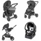 Chicco kinderwagen Urban Plus aluminium antraciet 9-delig Chicco kinderwagen Urban Plus aluminium antraciet 9-delig
