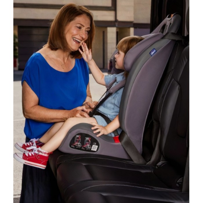 Chicco autostoel Gro-Up junior polyester groep 1-2-3 zwart Chicco autostoel Gro-Up junior polyester groep 1-2-3 zwart