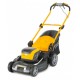 grasmaaier Combi 50 SQ DAE accu 48V staal geel/grijs grasmaaier Combi 50 SQ DAE accu 48V staal geel/grijs