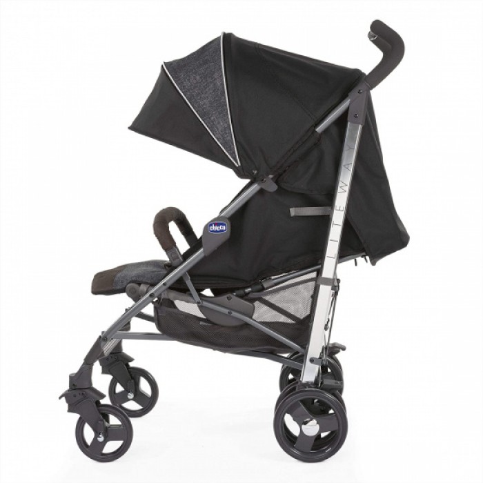 buggy Lite Way 3 aluminium 105 cm grijs/bruin/zwart buggy Lite Way 3 aluminium 105 cm grijs/bruin/zwart