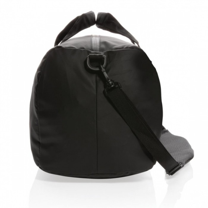 weekendtas Fashion Black 28 L 48 cm PU zwart weekendtas Fashion Black 28 L 48 cm PU zwart