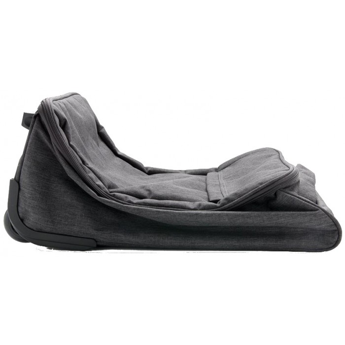 trolley opvouwbaar 40 liter polyester antraciet trolley opvouwbaar 40 liter polyester antraciet