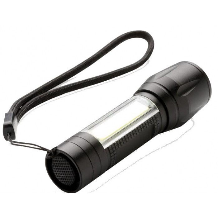 XD Collection zaklamp Focus led batterij 65 lumen 9,4 cm zwart XD Collection zaklamp Focus led batterij 65 lumen 9,4 cm zwart