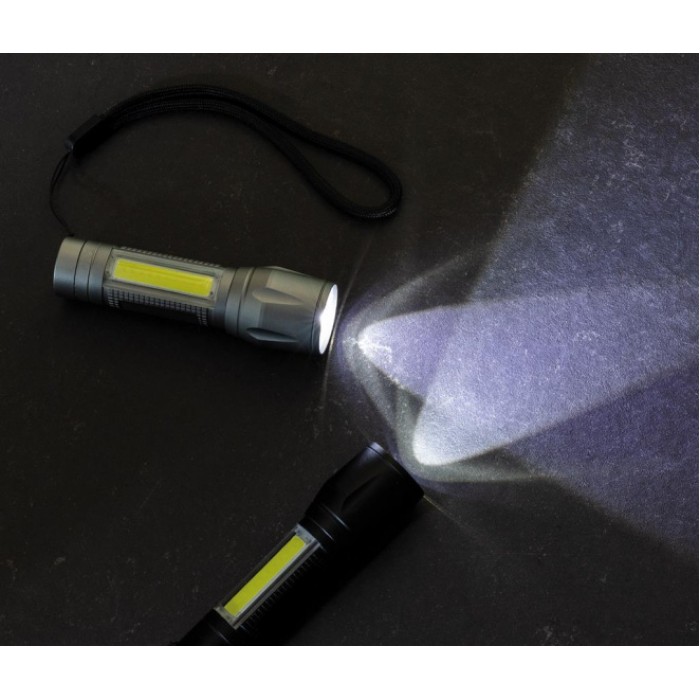 XD Collection zaklamp Focus led batterij 65 lumen 9,4 cm zwart XD Collection zaklamp Focus led batterij 65 lumen 9,4 cm zwart