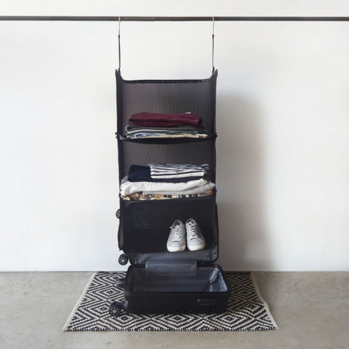 reisorganizer Tidy Suitcase 75 x 45 cm polyester zwart reisorganizer Tidy Suitcase 75 x 45 cm polyester zwart