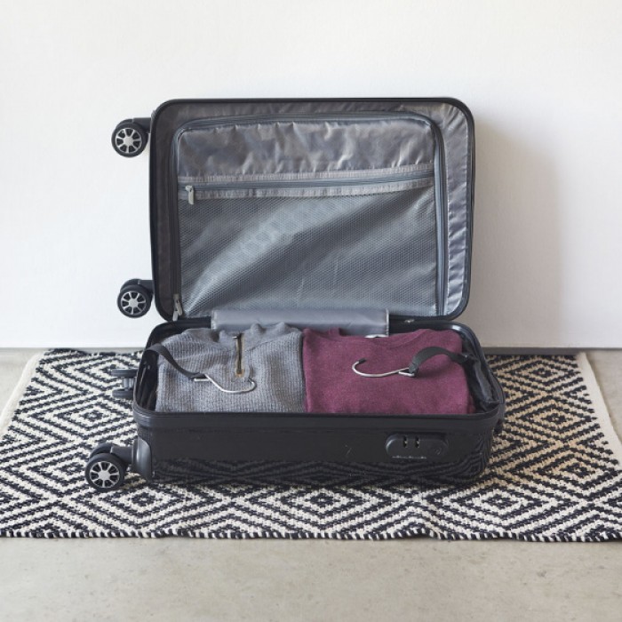 reisorganizer Tidy Suitcase 75 x 45 cm polyester zwart