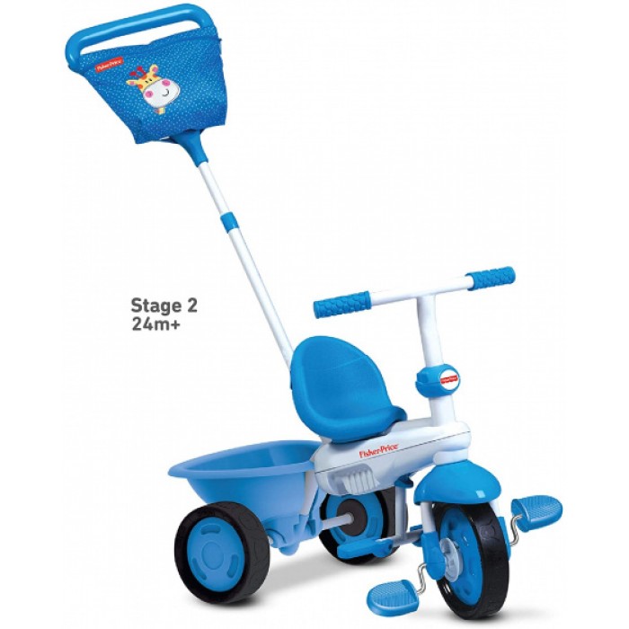 3-in-1-driewieler Elite Junior Wit/Blauw 3-in-1-driewieler Elite Junior Wit/Blauw