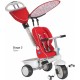 4-in-1-driewieler Recliner Junior Rood/Wit 4-in-1-driewieler Recliner Junior Rood/Wit