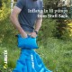 slaapmat Double V tweepersoons 188 cm blauw slaapmat Double V tweepersoons 188 cm blauw