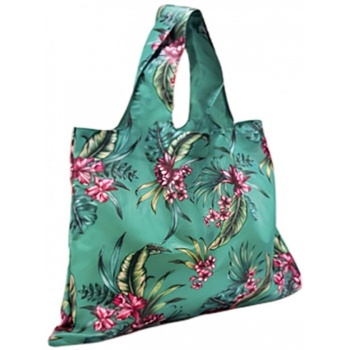 shopper 50 x 20 cm polyester turquoise shopper 50 x 20 cm polyester turquoise