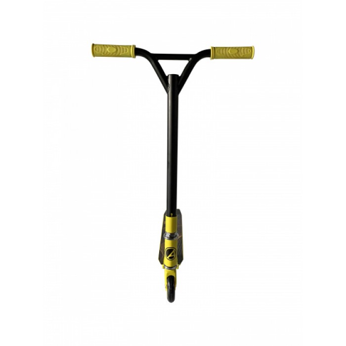 AMIGO stuntstep Wave Junior Voetrem Geel/Zwart AMIGO stuntstep Wave Junior Voetrem Geel/Zwart