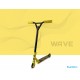 AMIGO stuntstep Wave Junior Voetrem Geel/Zwart AMIGO stuntstep Wave Junior Voetrem Geel/Zwart