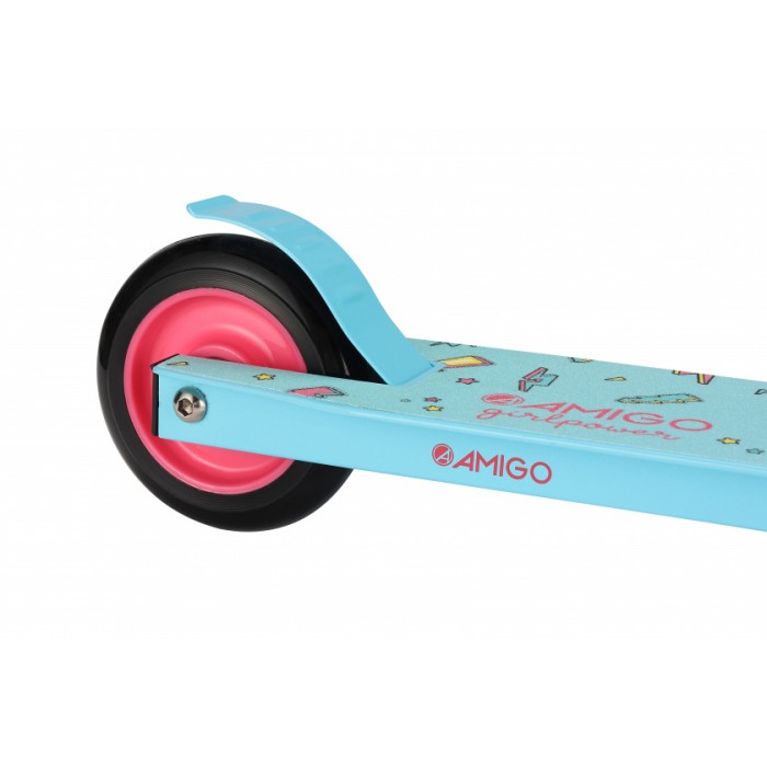 AMIGO Girlpower Meisjes Voetrem Blauw AMIGO Girlpower Meisjes Voetrem Blauw