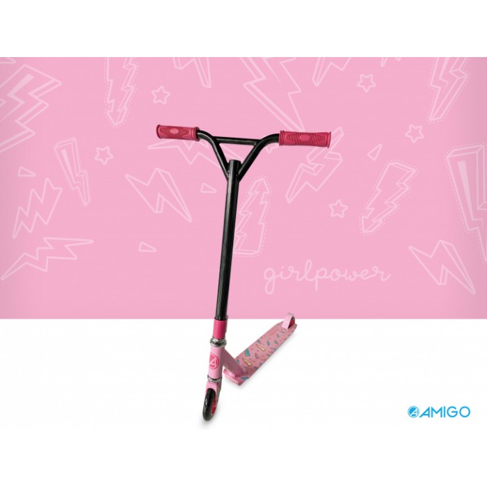 AMIGO Girlpower Meisjes Voetrem Roze AMIGO Girlpower Meisjes Voetrem Roze