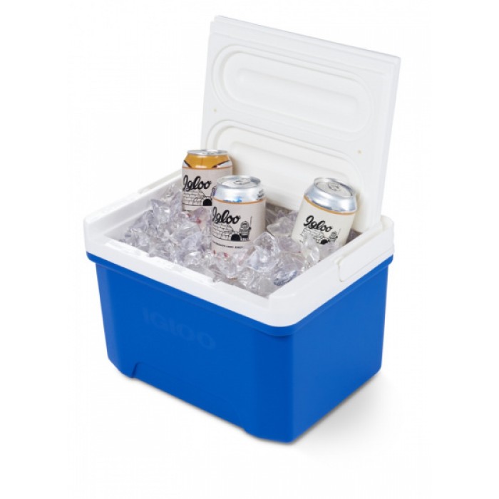 Igloo koelbox Laguna 9 Blue 8 liter polyethyleen blauw/wit Igloo koelbox Laguna 9 Blue 8 liter polyethyleen blauw/wit
