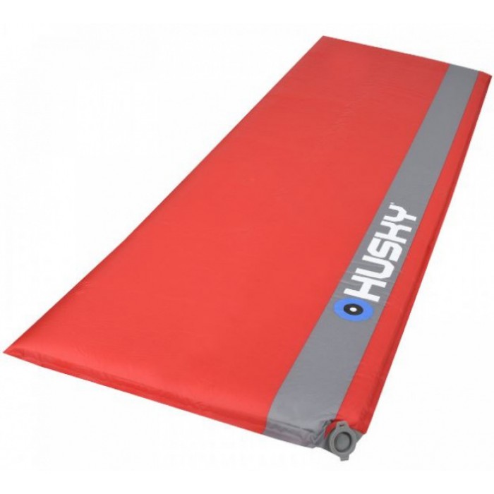 slaapmat Freak 6 184 x 63 x 6 cm polyester rood/grijs slaapmat Freak 6 184 x 63 x 6 cm polyester rood/grijs