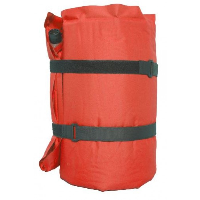 slaapmat Freak 6 184 x 63 x 6 cm polyester rood/grijs slaapmat Freak 6 184 x 63 x 6 cm polyester rood/grijs