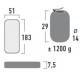 luchtbed Dayton 1-persoons 183 x 51 cm PVC antraciet luchtbed Dayton 1-persoons 183 x 51 cm PVC antraciet