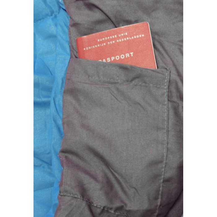 slaapzak Alaska 200 x 80 cm polyester blauw slaapzak Alaska 200 x 80 cm polyester blauw