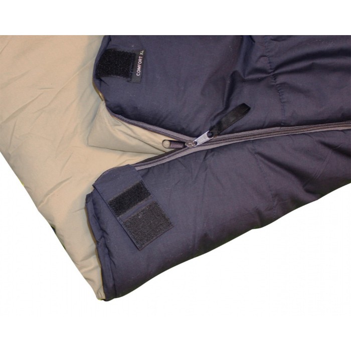 slaapzak Comfort XL 220 x 100 cm katoen navy slaapzak Comfort XL 220 x 100 cm katoen navy