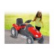 Jamara tractor Ride On Big Wheel 12 V junior 114 x 53 cm rood
