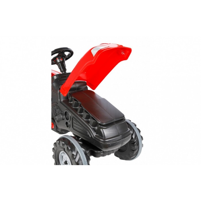Jamara tractor Ride On Big Wheel 12 V junior 114 x 53 cm rood Jamara tractor Ride On Big Wheel 12 V junior 114 x 53 cm rood