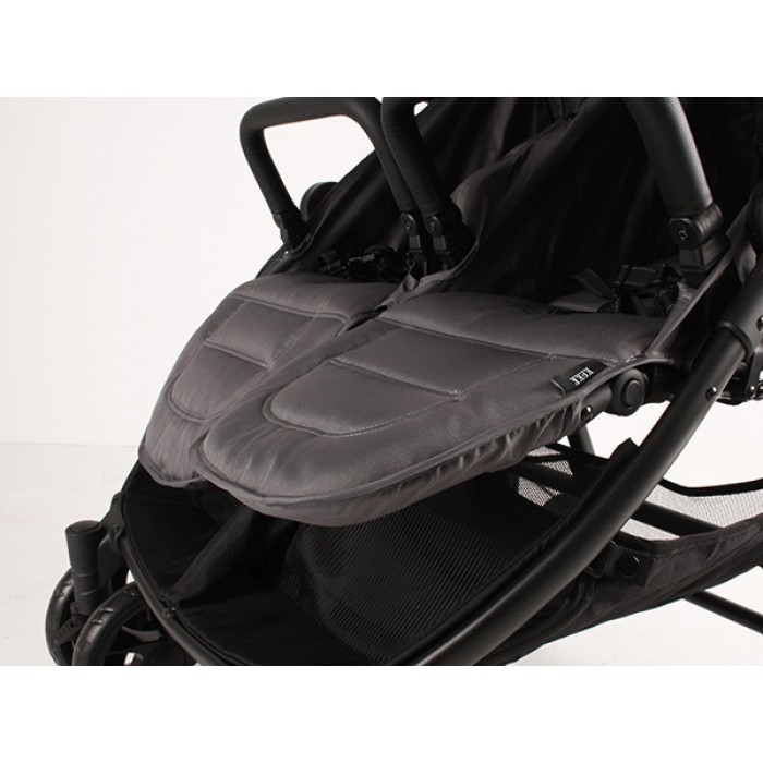 Kekk duobuggy Xinn Twin junior 76 x 113 cm aluminium antraciet Kekk duobuggy Xinn Twin junior 76 x 113 cm aluminium antraciet