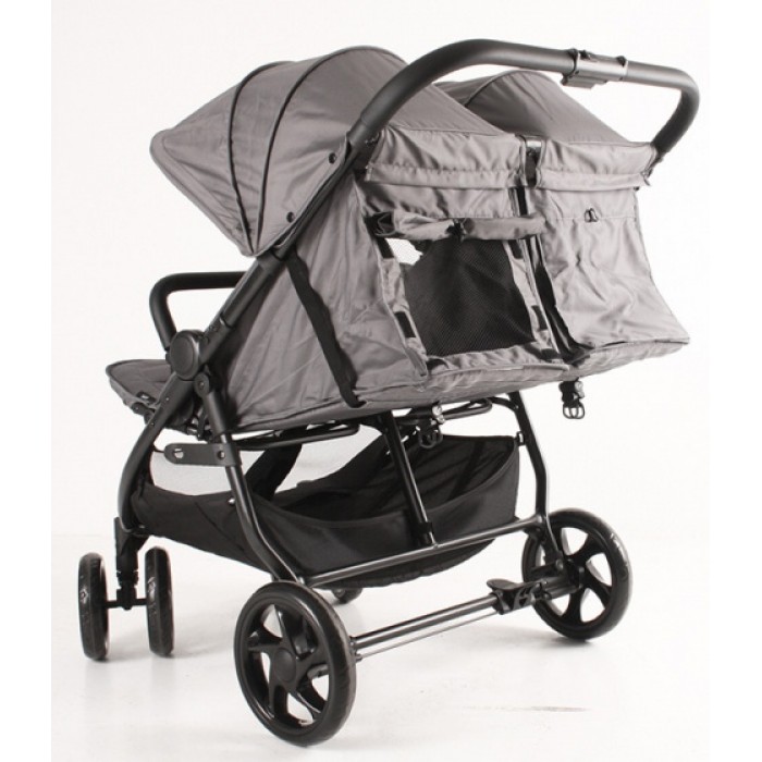 Kekk duobuggy Xinn Twin junior 76 x 113 cm aluminium antraciet Kekk duobuggy Xinn Twin junior 76 x 113 cm aluminium antraciet