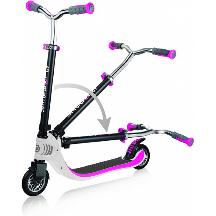 Globber Flow Junior Voetrem Roze/Zwart Globber Flow Junior Voetrem Roze/Zwart
