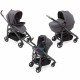 Chicco kinderwagen Trio Love Up 95 cm polyester grijs 3-delig Chicco kinderwagen Trio Love Up 95 cm polyester grijs 3-delig