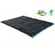 slaapzak Ceduna Duo polyester 200 x 150 cm zwart/blauw