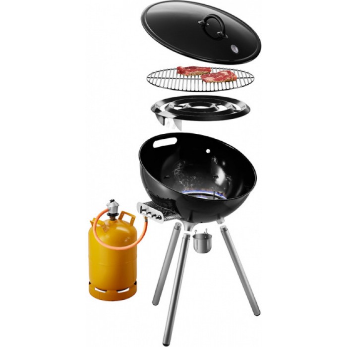 Eva Solo gasbarbecue FireGlobe 102 cm staal/aluminium zwart Eva Solo gasbarbecue FireGlobe 102 cm staal/aluminium zwart