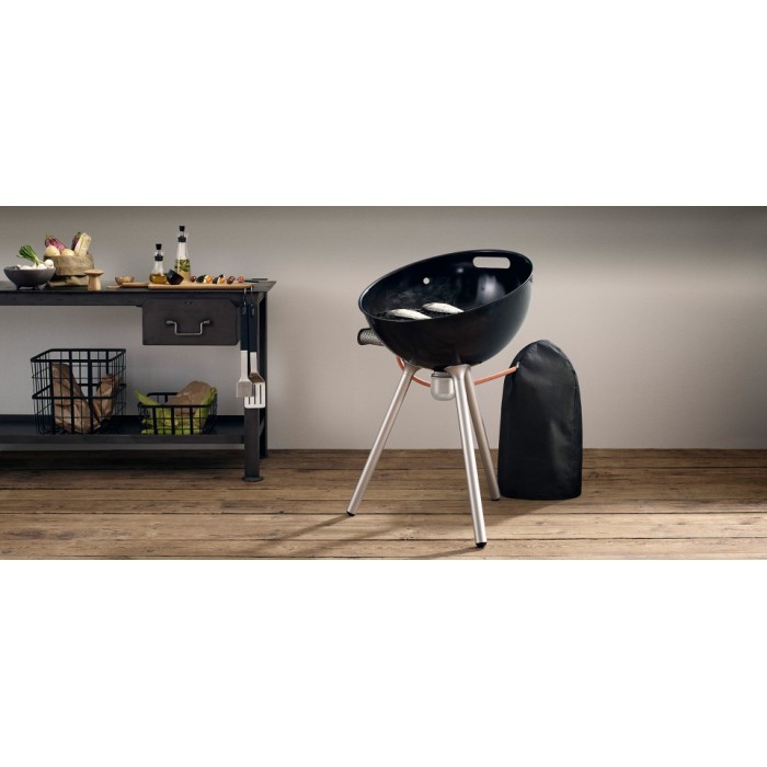 Eva Solo gasbarbecue FireGlobe 102 cm staal/aluminium zwart Eva Solo gasbarbecue FireGlobe 102 cm staal/aluminium zwart