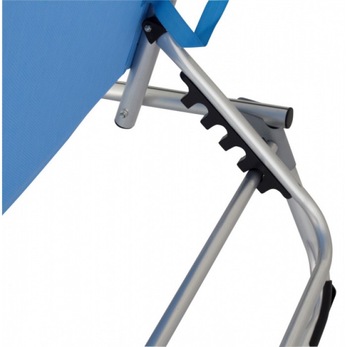 Eurotrail ligbed Pebble Beach 57 x 188 x 30 cm aluminium blauw Eurotrail ligbed Pebble Beach 57 x 188 x 30 cm aluminium blauw