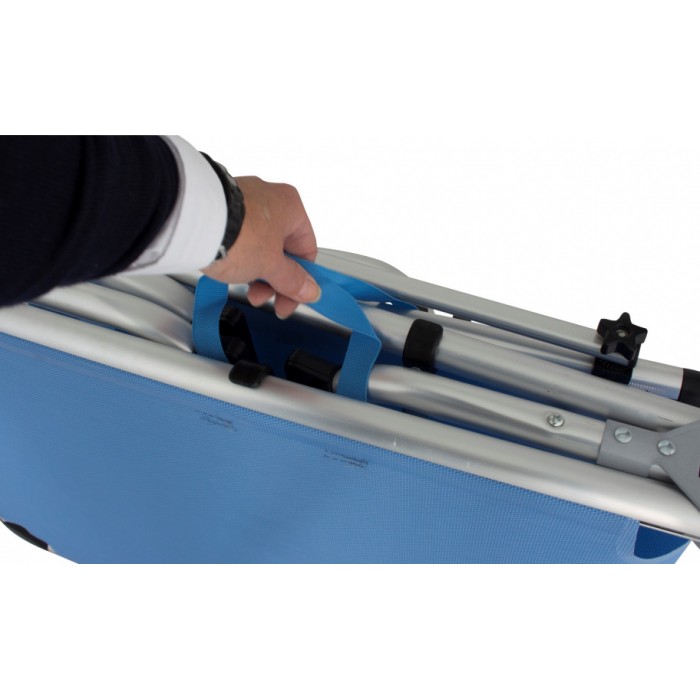 Eurotrail ligbed Pebble Beach 57 x 188 x 30 cm aluminium blauw Eurotrail ligbed Pebble Beach 57 x 188 x 30 cm aluminium blauw
