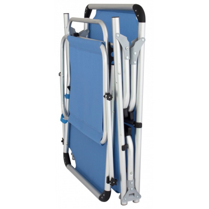 Eurotrail ligbed Pebble Beach 57 x 188 x 30 cm aluminium blauw Eurotrail ligbed Pebble Beach 57 x 188 x 30 cm aluminium blauw