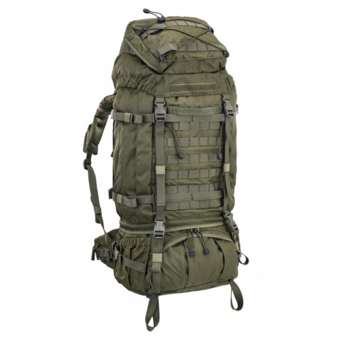 backpack 100 liter 75 x 35 x 30 cm polyester groen backpack 100 liter 75 x 35 x 30 cm polyester groen