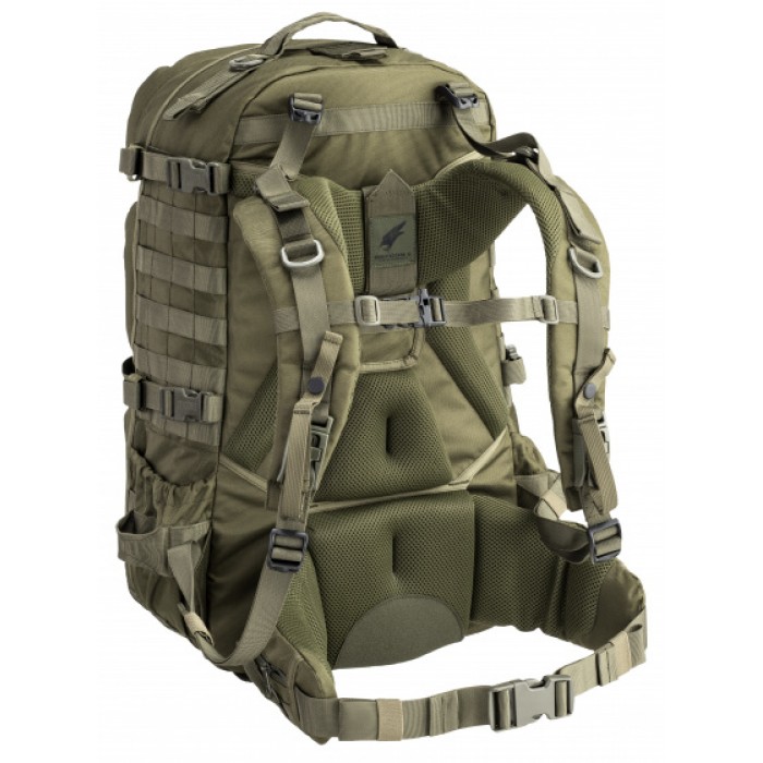 backpack Ares 50 liter 60 x 43 x 37 cm polyester kaki
