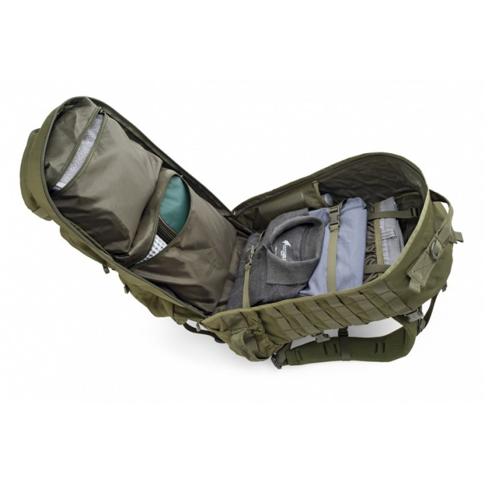 backpack Ares 50 liter 60 x 43 x 37 cm polyester groen backpack Ares 50 liter 60 x 43 x 37 cm polyester groen
