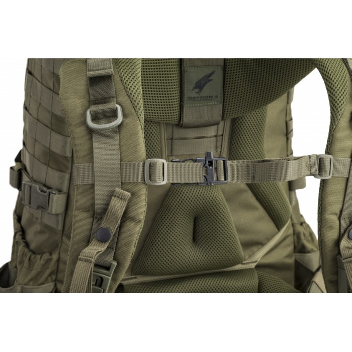 backpack Ares 50 liter 60 x 43 x 37 cm polyester groen backpack Ares 50 liter 60 x 43 x 37 cm polyester groen
