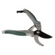 snoeischaar 20 cm staal/rubber groen/zilver snoeischaar 20 cm staal/rubber groen/zilver