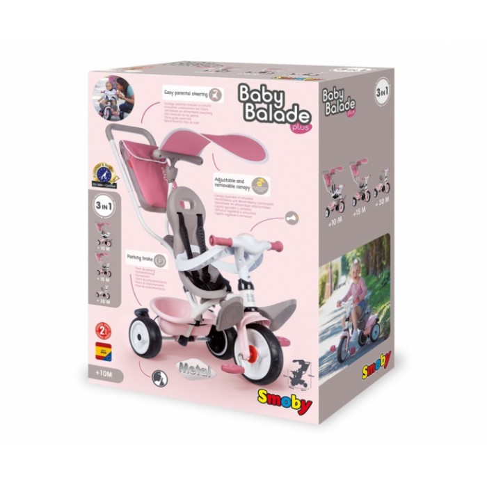 Baby Balade Plus Junior Roze/Beige Baby Balade Plus Junior Roze/Beige